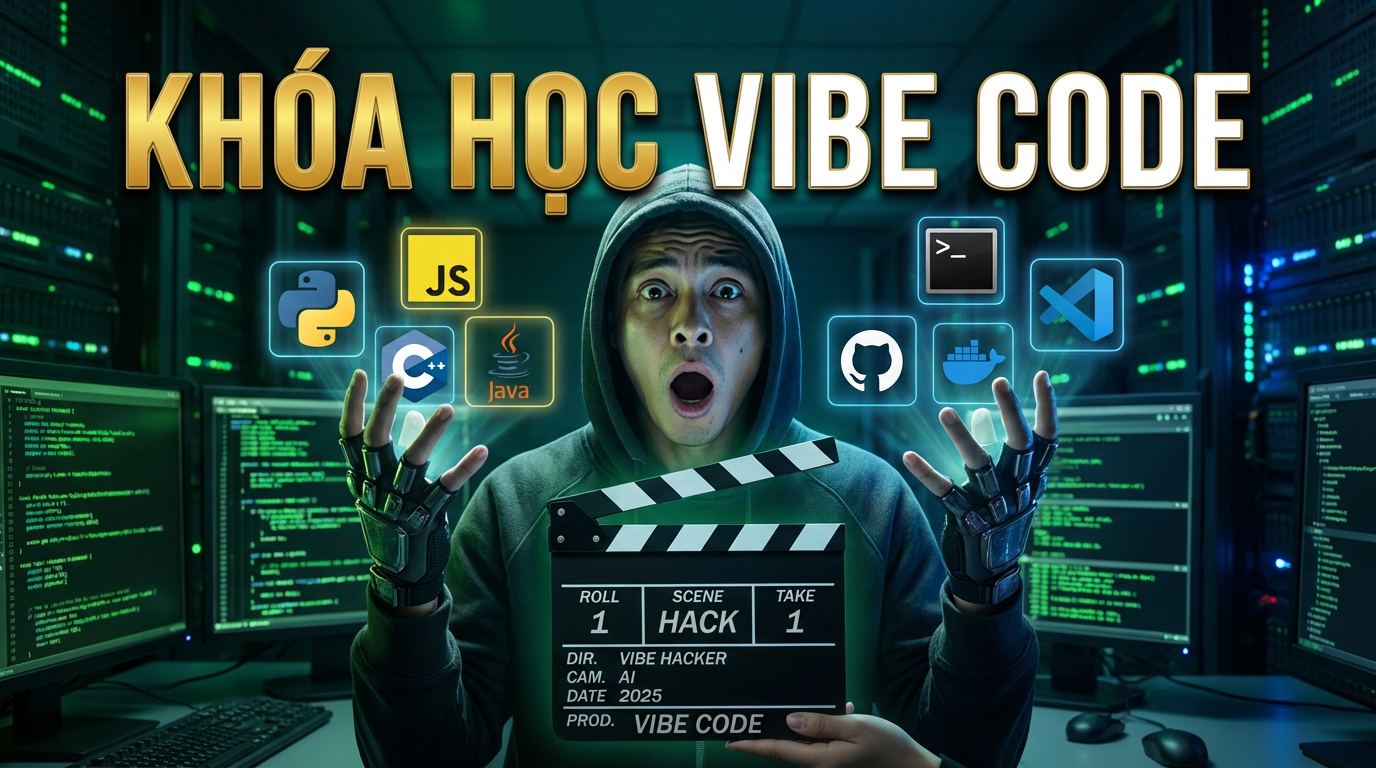 AI VIBE CODE - LẬP TRÌNH AI CHO MỌI ĐỐI TƯỢNG